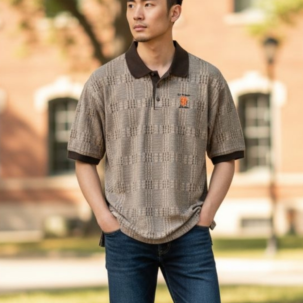 Lee Sport VTG 90's Casual Wear Men's Golf Polo Size XL Rare